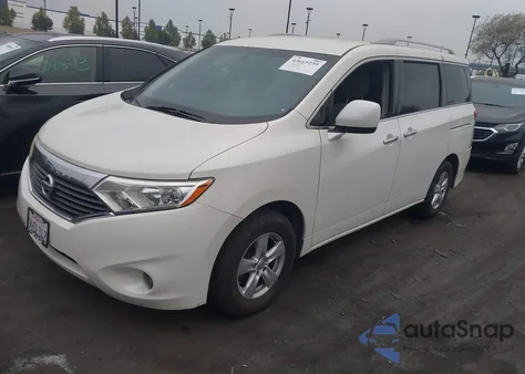 2014 Nissan Quest Sv z USA, uszkodzony, nr VIN JN8AE2KP7E9100289